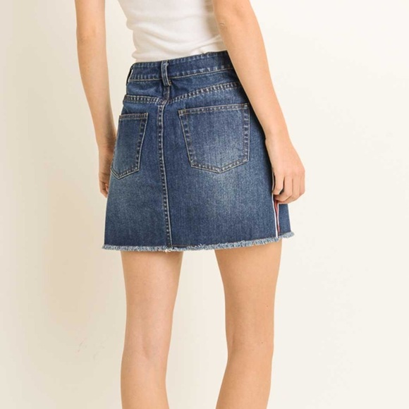 Le Lis denim skirt - Picture 2 of 3